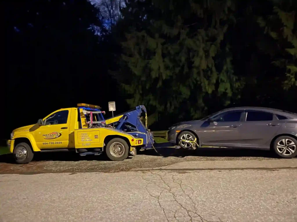 car towing by instant towing ltd